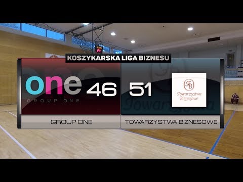 Group ONE vs Towarzystwa Biznesowe - XI kolejka - II Liga Warszawa - Koszykarska Liga Biznesu