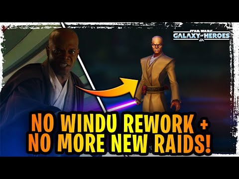 Mace Windu Rework Confirmed NOT Happening + No More New Raids Coming Soon - More GL Lord Vader Info