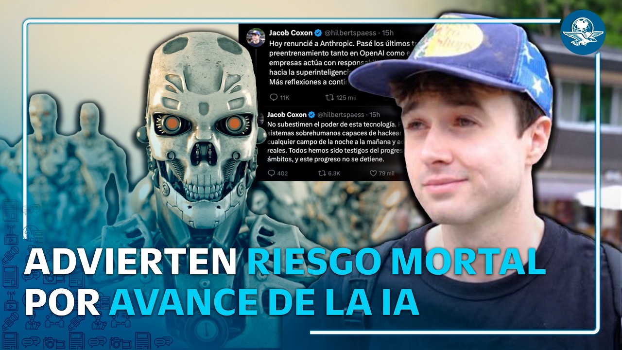 Exingeniero de OpenAI y Anthropic renuncia; advierte que la IA amenaza la humanidad