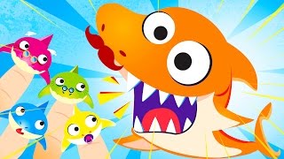 Finger Family Baby Shark Doo Doo!!! | Kids Songs | by Little Angel
