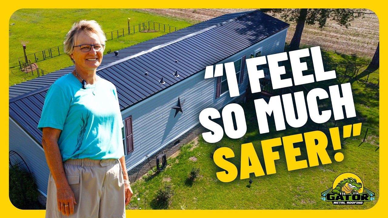 “I Feel So Much Safer” | Gator Metal Roofing Testimonial