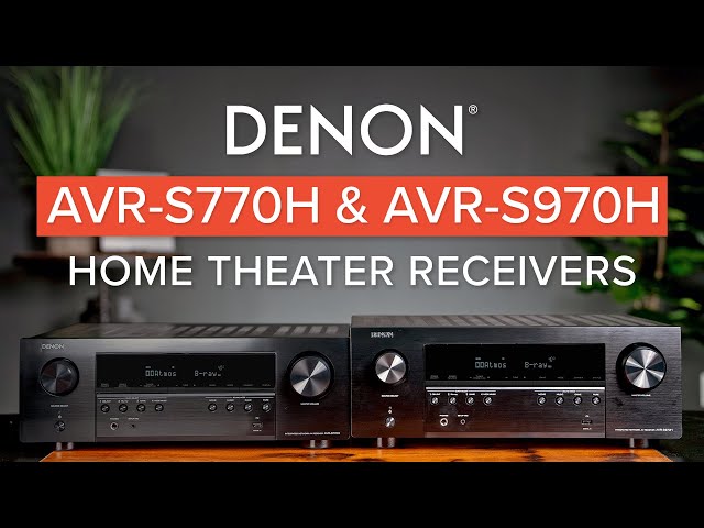 Video of Denon AVR-S970H