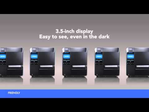 Sato cl4nx industrial barcode printer, resolution: 406 dpi (...