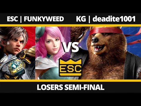 ESC 72 - Losers Semi-Final - ESC | FUNKYWEED Vs. KG | deadite1001 - TEKKEN 8 Tournament