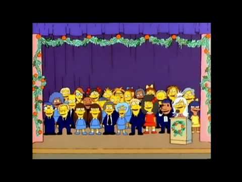 Los Simpson - La primera función navideña de Los Simpson (CASTELLANO)
