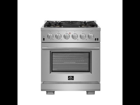 FFSGS6260-30 - 30” Capriasca FORNO ALTA QUALITA 30″ Pro-Style Gas 5 Italian Burner 100,000 BTU