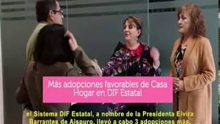 DIF Estatal continúa con las adopciones de niñas, niños y adolescentes de Casa Hogar