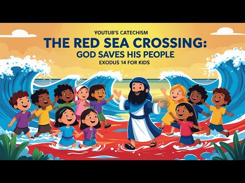 The Red Sea Crossing | God Saves His People | Exodus 14 for Kids | Catechism for Kids