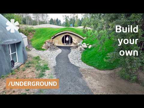 He created prefab kit to self-build underground homes on a budget