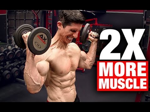 Build Twice the Muscle with 1/2 the Weight!