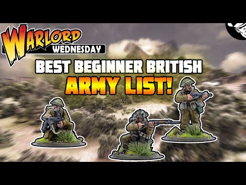 My Beginner British Army List! | Bolt Action!