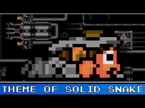Theme of Solid Snake 16 Bit (Sega Genesis Remix) - Metal Gear 2: Solid Snake