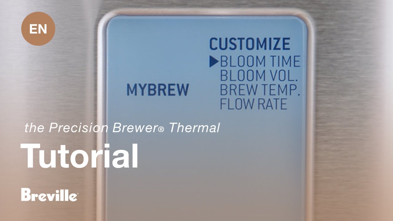 Customising with the My Brew setting