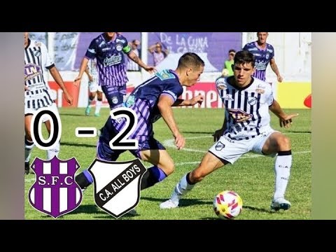 B Metro : SACACHISPAS 0 - 2 ALL BOYS (Los Goles)