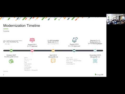 Thoroughly Modern Mongo: Modernising the MongoDB Codebase