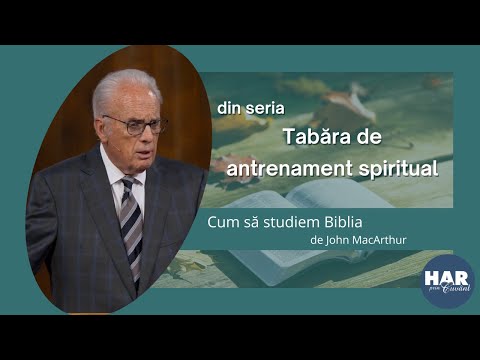 Cum sa studiem Biblia - John MacArthur