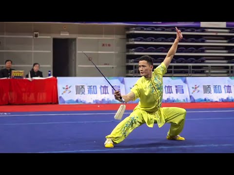 Chu Haoran [Shandong] - Jianshu - 1st - China 2018 National Wushu Routine Championship
