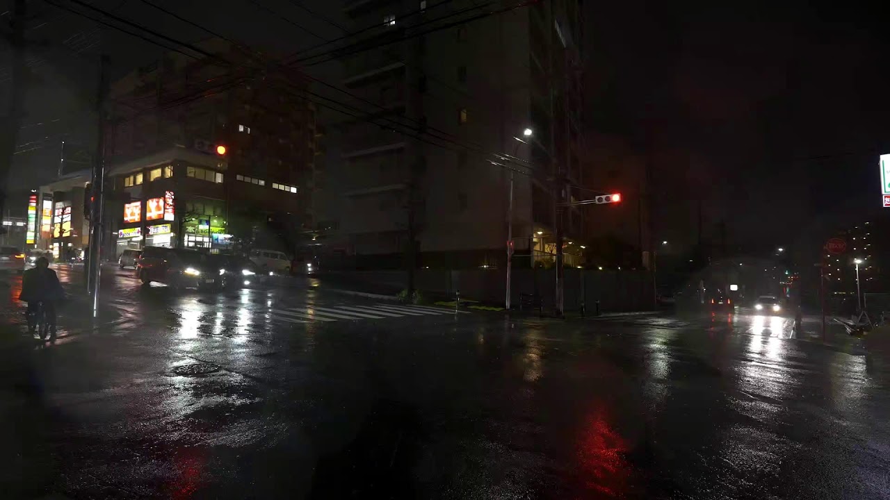 Asaka sakura in rain - Live