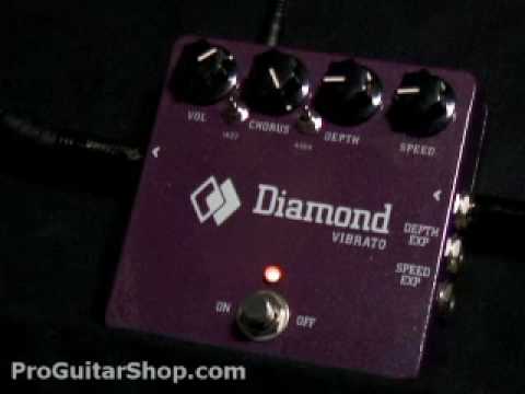 Diamond VIB1 Vibrato/Chorus Pedal - Great Condition With Box + US Power Supply image 6