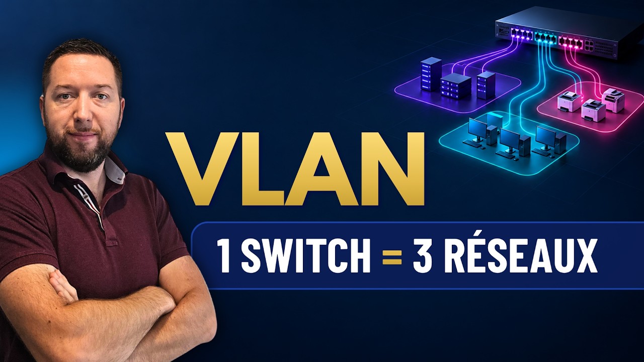 VLAN, trunk, 802.1Q : tout comprendre pour cloisonner son réseau