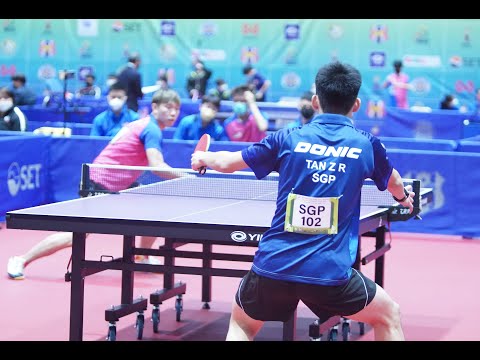 Commenting on some pretty cool table tennis shots
