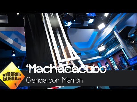 Marron pone en riesgo su vida con el 'Machacacubo' - El Hormiguero 3.0
