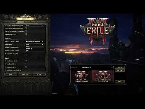 Cara Mengubah Ukuran Kursor Mouse di Path of Exile 2