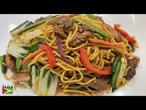 🇬🇾 Guyanese Chicken Chowmein 🇬🇾