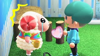 【あつ森】ちゃちゃまるや人気住民に愛のけっしょうをプレゼントして愛を告白をしてみた結果www