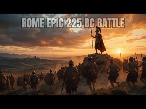 How Rome Crushed the Gauls at Telamon | Epic 225 BC Battle