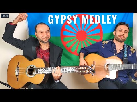 Gypsy Medley - Vadim & Sasha KOLPAKOV (VS Guitar Duo) | 7 & 6 string guitars