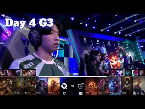 FLY vs PSG | Day 4 LoL Worlds 2024 Swiss Stage | FlyQuest vs PSG Talon full