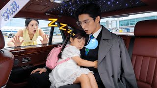 Lost Little Girl Accidentally Get Into A Car&Fall Asleep Hugging A Stranger—Unware He’s Her CEO Dad!