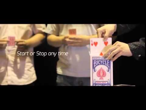 Saturn Magic -O.R.C.(Optimum Rising Card) Jumbo Blue by Taiwan Ben - Trick