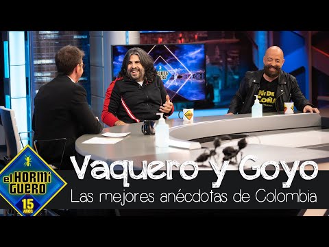 J.J. Vaquero y Goyo Jiménez cuentan las mejores anécdotas de su rodaje en Colombia - El Hormiguero