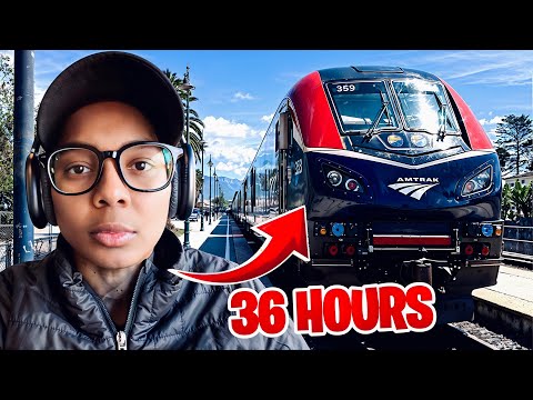 36hrs On Amtrak's MOST SCENIC Train-Coast Starlight|LA To Seattle(Part 1)|Ep.267