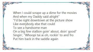 Johnny Cash - Who&#39;s Gene Autry Lyrics