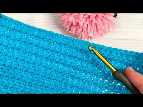 LOOK at this TRENDY Crochet Stitch! Easy Crochet Blanket Patterns: Crochet Tutorial for Beginners