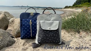 Rucksack Nevi von frau schnitte nähen