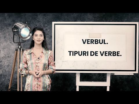 Verbul și predicatul - Clasa a VII-a