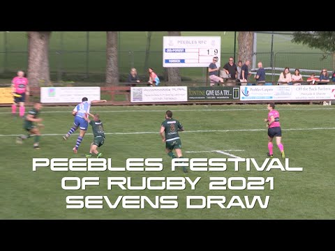 THE PEEBLES FESTIVAL OF RUGBY 7s DRAW - 2021 - KINGS OF THE 7s ROUND 1