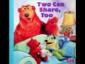 Bear In The Big Blue House Two Can Share Too 5 Minute Bedtime Stories By The Count