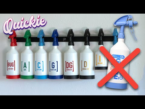 NEUER LOOK für deine Kwazar Sprühflaschen | schnell und kostengünstig | Quickie