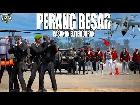 MISI EPIC !! KEDATANGAN PASUKAN ELITE DOBRAK KE PULAU CAYO !! KEKALAHAN  PERTAMA !! GTA 5 ROLEPLAY