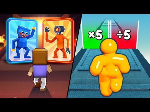 Monster Run Battle Squad | Tall Man Run / All Level Gameplay: Android,iOS