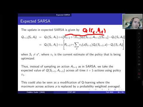 RL Chapter 6 Part4 (Expected SARSA, double learning and afterstates)