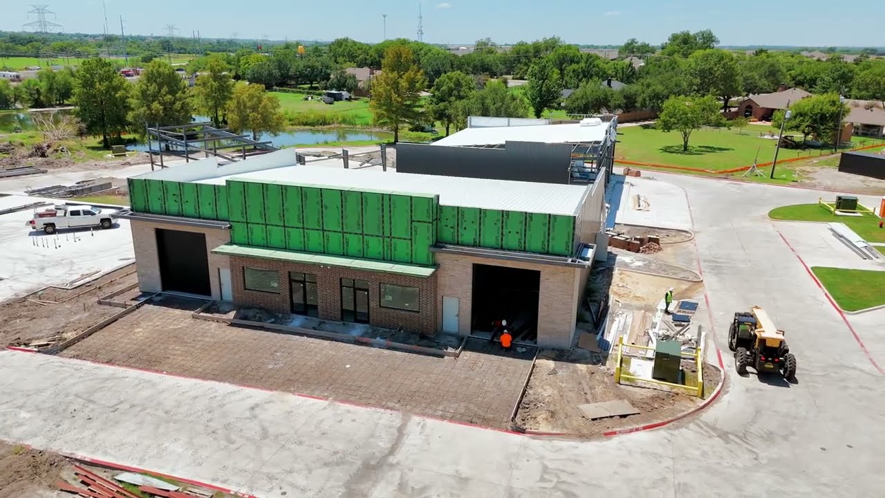 What's being built on FM 740?
