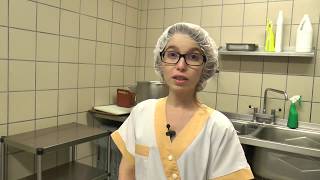 Portraits de territoire : Yves Robin chef cuisinier et Laetitia Debatisse stagiaire