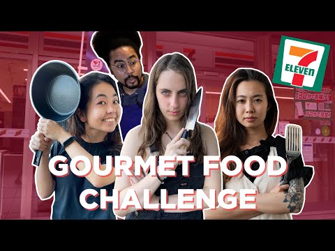 日本7/11便利店5美元烹飪挑戰 (Japanese 7/11 Convenience Store $5 Cooking Challenge)