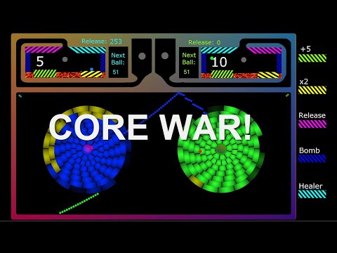 CORE WAR ☠ - Episode 24 - Algodoo Marble Race